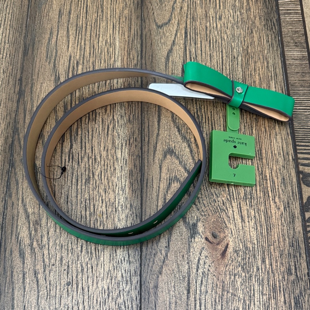 kate spade Green Bow Belt